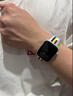 表帶哥適用蘋(píng)果手表表帶apple watch S10官網(wǎng)同款2025新款彩虹硅膠表帶S9/iwatch Ultra1/2代45/46/49MM 曬單實(shí)拍圖