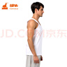 銅牛背心男緊身休閑運動(dòng)背心 白 175/100  曬單實(shí)拍圖