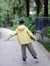 巴拉巴拉風(fēng)殼衣童裝男女童外套兒童上衣2025新款春秋裝戶(hù)外防風(fēng)衣軟殼衣潮 黃綠41113-208325105101 140 曬單實(shí)拍圖
