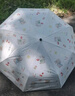 C'mon 全自動(dòng)晴雨傘三折防曬遮陽傘太陽傘女防紫外線 兔子廚房自動(dòng)傘 曬單實(shí)拍圖