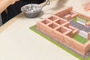邦恩福兒童diy手工小屋真磚迷你泥瓦匠建蓋房子砌墻玩具新年積木拼裝男3 DIY泥瓦匠【真磚真瓦】送精美禮盒 真磚瓦【開(kāi)心農場(chǎng)】可種植+養魚(yú) 曬單實(shí)拍圖