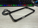 ESCASE適用蘋果16promax手機(jī)殼邊框iPhone16promax防摔保護(hù)套保護(hù)邊框 加厚軟內(nèi)襯硬外殼男女 曜石黑 曬單實(shí)拍圖