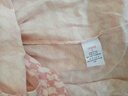 古今（GUJIN）春夏新品睡衣女棉質(zhì)家居服三件套睡褲短袖開衫大碼可外穿套裝L 曬單實(shí)拍圖