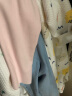 童泰秋冬1-18个月婴幼儿衣服宝宝德绒家居保暖圆领对开连体哈衣 蓝色 80cm 实拍图