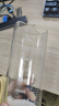 基歐歐蒂水杯女士帶刻度高硼硅玻璃杯水杯牛奶杯學生簡約便攜高顏值杯女生 清新白-【帶茶隔+刻度】 500ml 1只 曬單實拍圖