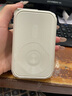 SUIDDY【3C認(rèn)證丨四合一】充電寶自帶線帶插頭器20000毫安大容量Magsafe快充移動(dòng)電源適用蘋果華為小米 頂配版丨2萬(wàn)毫安時(shí)【自帶線+磁吸+AC插頭】米白色 曬單實(shí)拍圖