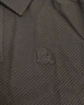 GXG男裝粗斜紋肌理polo衫繡花休閑翻領(lǐng) 黑色 195/XXXXL 曬單實(shí)拍圖