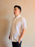 康博純棉襯衫男士短袖夏季新款商務純色薄款休閑牛津紡襯衣 白色 42 曬單實拍圖