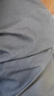 VACK夏季純棉中老年男七分褲寬松休閑沙灘褲短褲男大褲衩潮流中褲男裝 8890深灰色 3XL (體重140-160斤) 曬單實(shí)拍圖