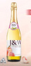艾加（JW）無醇起泡酒無酒精葡萄酒香檳瓶0度氣泡葡萄汁節(jié)日送禮蜜桃單支 曬單實(shí)拍圖