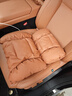 韻載適用凱迪拉克CT5頭枕腰靠XT5XT4/6/XTS/CT6/ATSL汽車(chē)護頸枕腰靠墊 凱迪拉克 【尊貴黑】頭枕 1個(gè) 【常規座椅專(zhuān)用】沖孔透氣 曬單實(shí)拍圖