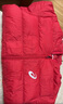 asics亞瑟士童裝冬季中大兒童保暖連帽輕薄羽絨服【贈(zèng)收納袋】 0601紅色 150 cm 曬單實(shí)拍圖