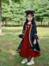 乖奇奇萬圣節(jié)兒童服裝女童cosplay服飾女孩禮服女巫惡魔角色扮演公主裙 萬圣節(jié)1025長(zhǎng)袖長(zhǎng)款 130 曬單實(shí)拍圖
