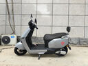 臺鈴電動摩托車將軍100公里長續(xù)航電動車1200W高速電摩鉛酸電池72V22Ah外賣上班代步電瓶車煙霧灰 曬單實拍圖