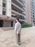 GXG男裝 【涼感】 條紋設(shè)計(jì)七分袖襯衫通勤男士襯衣 2025夏季新品 米條紋 M 曬單實(shí)拍圖