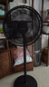 格力（GREE）電風(fēng)扇家用落地扇客廳低噪省電七葉大風(fēng)量落地風(fēng)扇節(jié)能搖頭立式辦公宿舍床頭空氣循環(huán)扇電扇 【黑色】七葉強(qiáng)風(fēng) 14吋升級(jí)加大 35X65h7 曬單實(shí)拍圖
