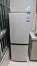 海爾（Haier）冰箱出品雙開門二門177升冰箱家用小型冰箱租房省電不占地冷藏冷凍兩用統(tǒng)帥家用小冰箱 以舊換新 177升雙門冰箱節(jié)能省電 兩天約用1度電 曬單實(shí)拍圖
