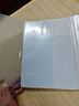 得力（deli）A4/80頁資料冊 文件夾插頁袋獎(jiǎng)狀收集冊孕檢收納冊產(chǎn)檢報(bào)告樂譜夾活頁袋 學(xué)生辦公PQ605-80 藍(lán)色 曬單實(shí)拍圖