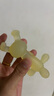 beedoll蓓兜嬰兒牙膠磨牙棒口欲期兔兔牙膠咬咬樂玩具硅膠4月齡+青檸黃 曬單實拍圖