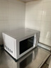 美的（Midea）快捷微波爐 家用小型 360°轉盤加熱 旋鈕操控 易潔內膽（M1-L213B） 曬單實拍圖