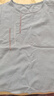 尚簡(jiǎn)紛文藝復(fù)古短袖女刺繡棉麻圓領(lǐng)秋季新款寬松休閑T恤套頭上衣女 藍(lán)色 2XL 建議140-160斤 曬單實(shí)拍圖