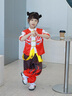 G.DUCKKIDS小黃鴨哪吒衣服魔童降世cos兒童漢服男女童夏季中國風(fēng)六一演出服 套裝加道具 120 尺碼5~6歲【110-120cm】cm 曬單實(shí)拍圖