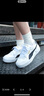 彪馬（PUMA）經(jīng)典復古透氣小白鞋男女新款冬休閑板鞋CAPRO 402366 白-黑色-05 41 曬單實(shí)拍圖