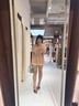 JIOESC莫代爾慵懶寬松粉色長(zhǎng)袖防曬開衫女夏抹胸韓系千金感溫柔欲系套裝 粉色開衫抹胸兩件套 S 曬單實(shí)拍圖