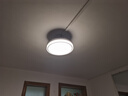 惠普普瑞護(hù)眼LED隱形扇葉餐廳遙控調(diào)光一體吊扇風(fēng)扇燈中山燈具包安裝 曬單實(shí)拍圖