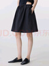 JNBY/江南布衣25夏新品休閑褲女寬松短褲5P4E10400 001/本黑 M 曬單實拍圖