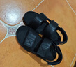 Clarks其樂Garratt Surf男士新款夏季休閑百搭魔術(shù)貼沙灘涼鞋 黑色 261822057 42.5 曬單實拍圖