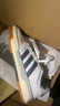 adidas ENTRAP休閑舒適運動板鞋少年感復(fù)古籃球鞋男女阿迪達(dá)斯   白色/黑色   38.5 曬單實拍圖