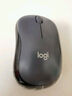 羅技（Logitech）M220 輕音鼠標(biāo) 無線鼠標(biāo) 辦公鼠標(biāo) 對(duì)稱鼠標(biāo) 帶無線微型接收器 灰黑色 曬單實(shí)拍圖