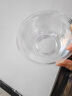 寶馳一次性水晶碗勺套裝加厚塑料透明甜品湯碗高檔餐具酒席圓形打包碗 600ml水晶碗50個(gè)（大號） 曬單實(shí)拍圖