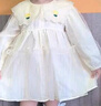 G.DUCKKIDS小黃鴨童裝女童連衣裙春秋裝2025新款兒童裙子洋氣女孩寶寶公主裙 奶茶裙 100 建議2~3歲【 90-100cm】cm 曬單實(shí)拍圖