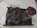 瑜品佳涼水壺套裝家用大容量泡茶養(yǎng)生壺涼水壺玻璃杯茶杯水杯咖啡杯整套 【水壺套裝】一壺六杯+茶盤 曬單實(shí)拍圖