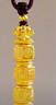 周生生六字大明咒轉經(jīng)筒古法黃金項鏈足金吊墜繩鏈款92362Z定價 70厘米 曬單實拍圖