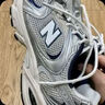 NEW BALANCE老爹鞋男鞋女鞋情侶復(fù)古夏季網(wǎng)面運(yùn)動(dòng)休閑鞋530系列MR530KA 36 曬單實(shí)拍圖