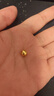 縱橫金業(yè)足金999   黃金轉運珠 金珠子  1克 單顆 頂珠 散珠 手串diy 1克  轉運珠 曬單實拍圖