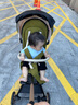 playkids普洛可A7MAX嬰兒推車遛娃神器0-6歲用折疊可坐可躺帶減震輕便 曬單實(shí)拍圖