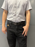 ELLE HOMME品牌皮帶男真皮自動(dòng)扣腰帶頭層牛皮高檔褲帶教師節生日禮物送男友 精美專(zhuān)柜盒/902020/百搭槍色 110cm ~140加長(cháng)隨機（可修剪） 曬單實(shí)拍圖