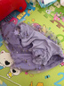 夏季衣服女童公主裙子嬰幼兒小寶寶網紗兒童連衣裙 紫色 120 cm【5-6】 曬單實拍圖