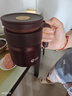 茶馬仕茶杯紫砂內(nèi)膽保溫杯茶水分離泡茶水杯男士高檔禮品杯子定制送老師 曬單實(shí)拍圖