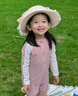 G.DUCKKIDS童裝女童套裝夏季2024新款中大童女孩夏裝扎染純棉短袖T恤半身裙 粉色（帶安全褲） 140 建議身高130-140cm年齡9-10歲 曬單實(shí)拍圖