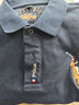羅蒙（ROMON）T恤男士短袖POLO領(lǐng)商務(wù)休閑冰絲彈力透氣上衣服男裝HS1藏青2XL 曬單實拍圖
