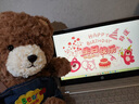 萌尚偶嘟嘟bear麥吉泰迪小熊公仔娃娃抱枕戰士毛絨玩偶送男女生生日禮物 穿背帶褲 【禮袋包裝】中號35厘米(正版授 曬單實(shí)拍圖