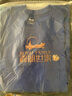 霞湖世家【春夏上新】 含新疆長(zhǎng)絨棉 小熊刺繡圓領(lǐng)短袖T恤176B L  彩藍(lán)  曬單實(shí)拍圖