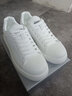 法凱馳【雷軍同款】小白鞋男真皮厚底休閑板鞋男百搭青年時(shí)尚增高運動(dòng)鞋 白色 【頭層牛皮】 42 【皮鞋尺碼】 曬單實(shí)拍圖