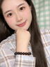 正宗黑檀木老料佛珠單圈手鏈男女檀香木手串文玩手串木質(zhì)盤玩手飾 【素圈】老料黑檀10mm-精工順紋 16cm 曬單實(shí)拍圖