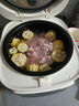 九陽(yáng)家用電飯煲大火力多功能電飯鍋燜煮防溢高顏電煮鍋 奶油白/ 4L 【銅匠厚釜/一鍵柴火飯】 曬單實(shí)拍圖